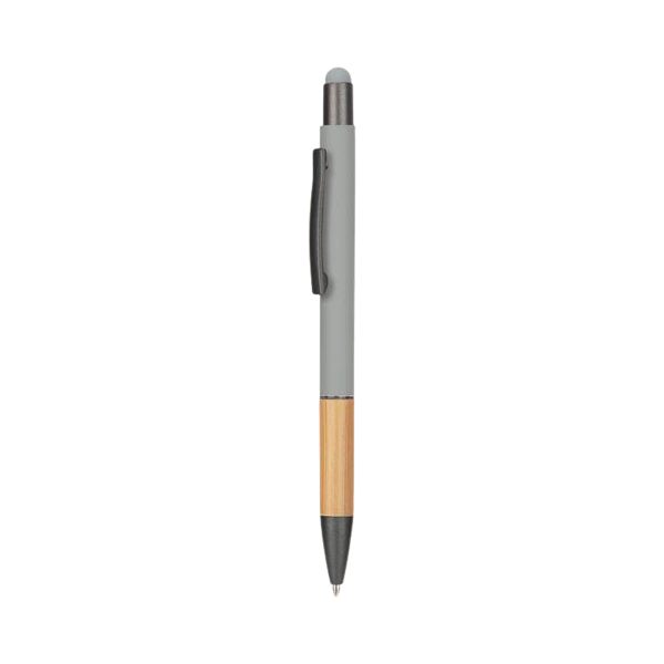 Oftedo - Metal Pen with Bamboo Grip 1 Oftedo-Metal-Pen-with-Bamboo-Grip