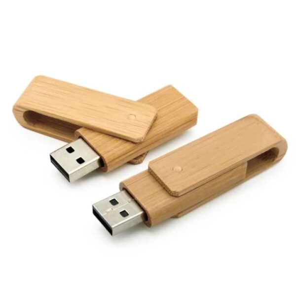 sustainable bamboo usb drive corporate gifting