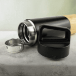 bamboo base water bottle for official gifting