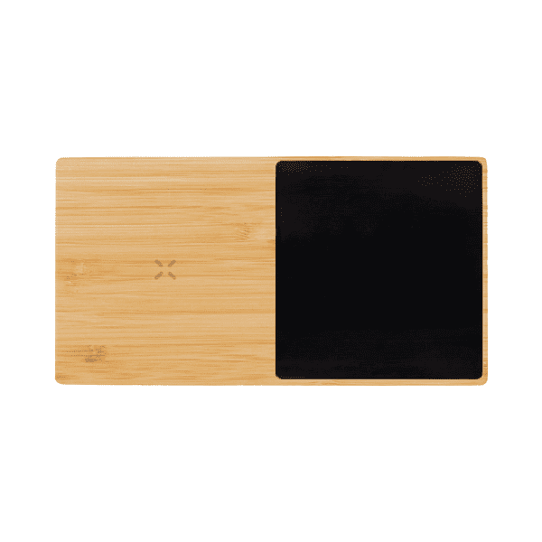 Tawaka - Bamboo 10W Wireless Charger with Mug Warmer 1 Tawaka - Bamboo 10W Wireless Charger with Mug Warmer 1