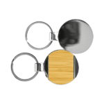 Vekko - Round Bamboo and Metal Key Holder