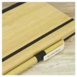 A5 Bamboo Notebook with Elastic