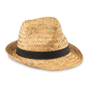 straw hat customizable for Dubai corporate gifts.