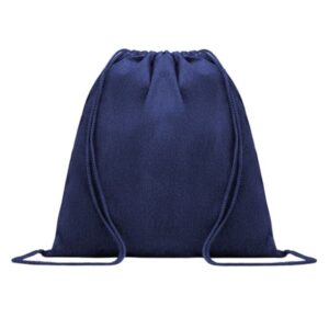 Eco-Friendly Corporate Gift Upcycled Denim Drawstring Bag