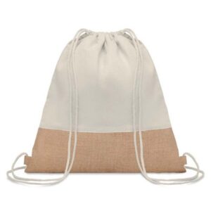 Nohri Recycled Cotton Jute Drawstring Bag