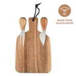 Best Wooden Serving Board with Knives