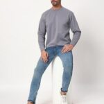 Soft Fleece Unisex Crewneck Sweatshirt from Angeles