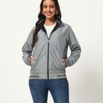 Women’s reversible bomber jacket