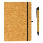 A5 Cork Notebook and Pen Set