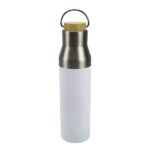 Eco-friendly Damaru flask with stainless steel and bamboo lid