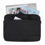 Black RPET 15" Office Bag for sustainable corporate gifting