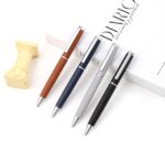 Premium metal pen with corrugated body for corporate gifting