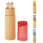 Customizable 6-piece colored pencil sets