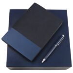 Raivi gift set with A5 notebook metal pen bottle