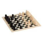 Promotional 4-in-1 wooden games box for corporate gifting