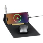 Eco-friendly 15W Wireless Mousepad Desk Organizer