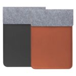 Saida 14" Felt Laptop Sleeve with built-in magnetic charger