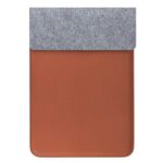 Saida 14" Felt Laptop Sleeve with magnetic wireless charger