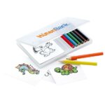 Best coloring set in a clear box