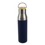 Stylish and sustainable Damaru stainless steel and bamboo flask