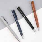 Premium metal pen with corrugated body for corporate gifting