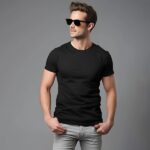 Organic cotton bio-washed t-shirt