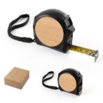 Breva recycled 5m measuring tape with bamboo accents