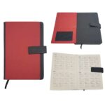 Eco-friendly Fugujie notebook with bamboo magnetic closure