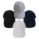 Outdoor 6 panel polyester cap with velcro closure