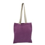 Durable and colorful jute tote bag for corporate gifts