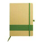 Eco-friendly notebook with pen holder