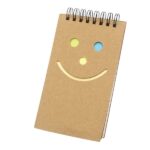 Eco-friendly notepad with sticky notes