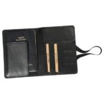 Eco-friendly cactus leather passport wallet