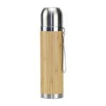 Stainless steel bamboo thermo flask