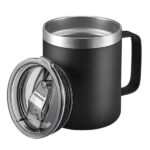 Large stainless steel double wall mug for promotional gifts