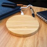 Buy bamboo wireless charger online at the best price in UAE