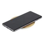 Bamboo wireless charger as a corporate gift