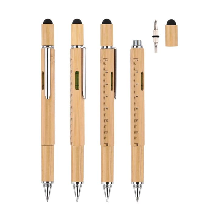Multipurpose bamboo pen
