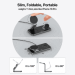 Trevo 3-in-1 magnetic charger front view