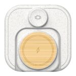 3in1 phone holder wireless charger speaker