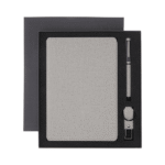 Bungur-Sustainable-Gift-Set-with-Refillable-Notebook-Pen-and-USB-Keychain