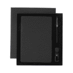 Bungur-Sustainable-Gift-Set-with-Refillable-Notebook-Pen-and-USB-Keychain