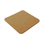 Elnok - Set of 4 Cork Coasters with Cork Stand