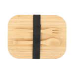 Havanna - Glass Lunch Box with Bamboo Cutlery 3