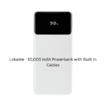 Lokaste 10,000 mAh Powerbank with Built in Cables 1