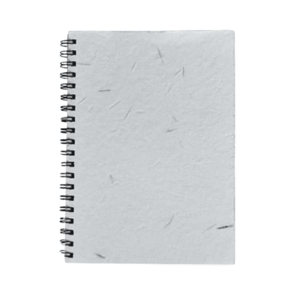 Opalia - B6 Soft Cover Handmade Seed Paper Spiral Notebook 1