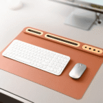 Twex - Recycled PU Desk Organizer Mousepad - Image 2