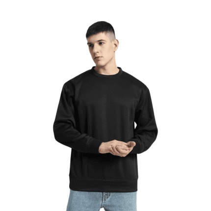 angeles-unisex-crewneck-fleece-sweatshirt-black