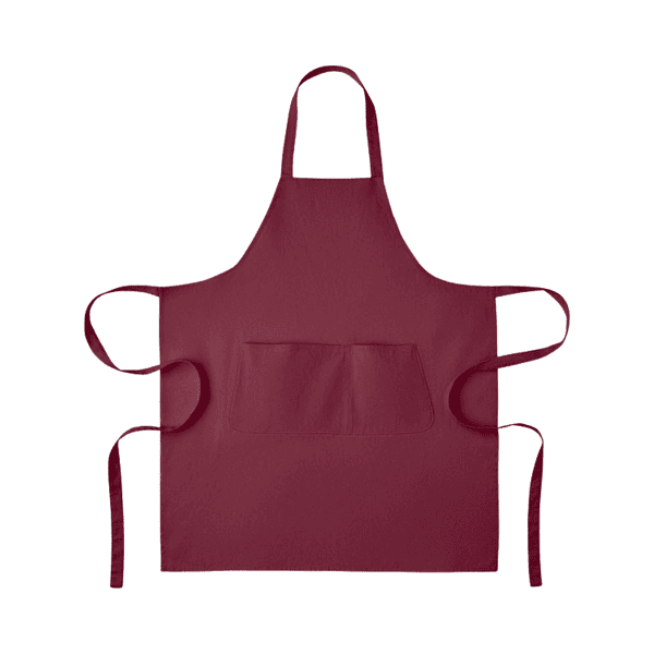 aprico-staff-recognition-cotton-apron-maroon Aprico organic cotton apron corporate gift