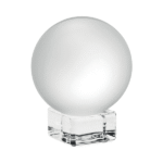 Executive Recognition Award Glass Trophy with Base